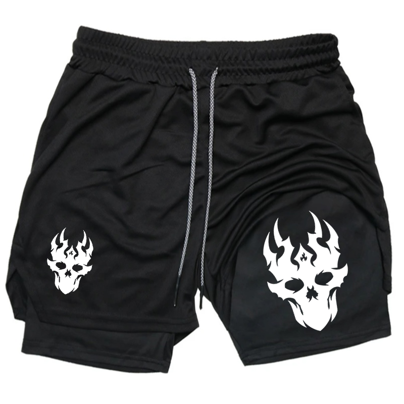 Running Gear Quick Dry - Shorts Esportivos Masculinos de Verão com