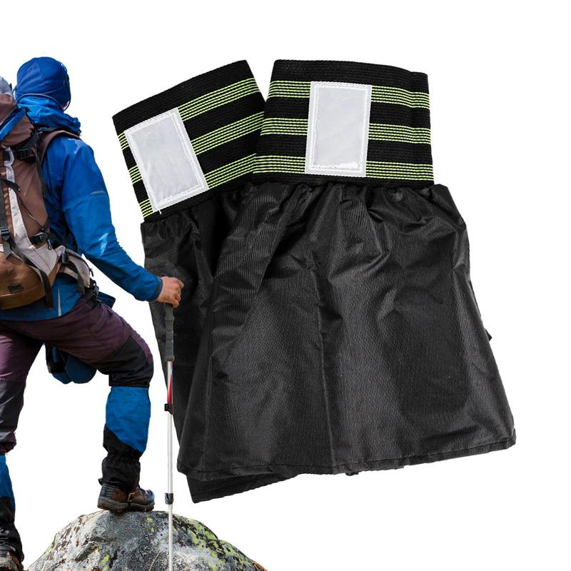Trail Running Gaiter - Polainas ajustáveis para homens, botas de