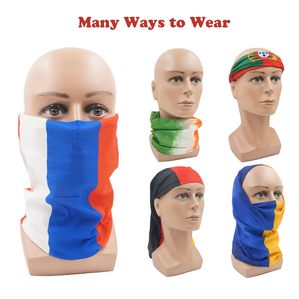 Running Gear For - Países europeus Rosto & Pescoço Gaiter