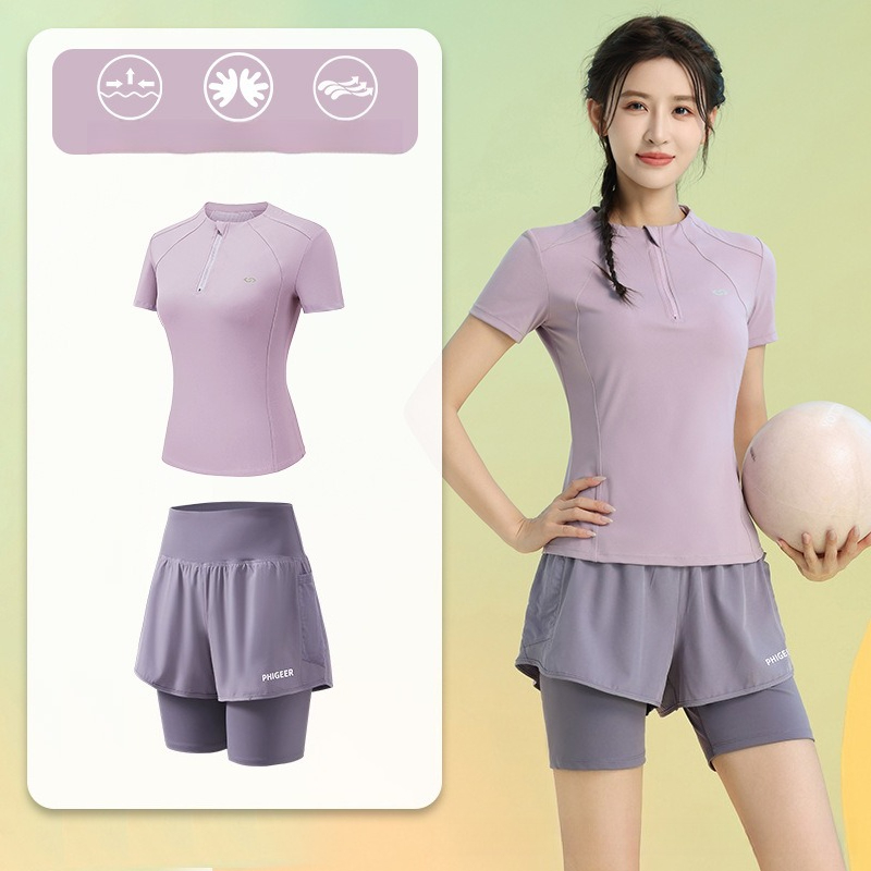 Conjunto de Verão Feminino de  - Running Gear Quick Dry avaliação e preço
