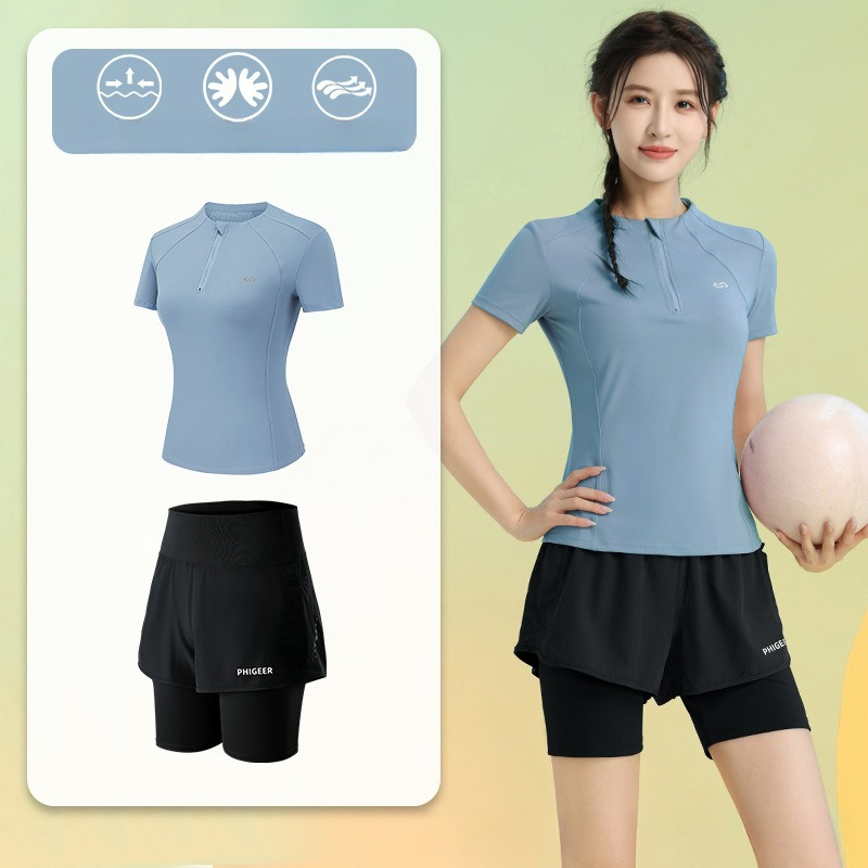 Conjunto de Verão Feminino de  - Running Gear Quick Dry avaliação e preço