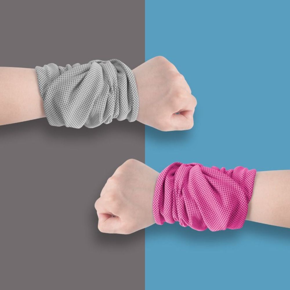 Fibra de poliéster esportes pu - Sweat Band Wrist avaliação e preço