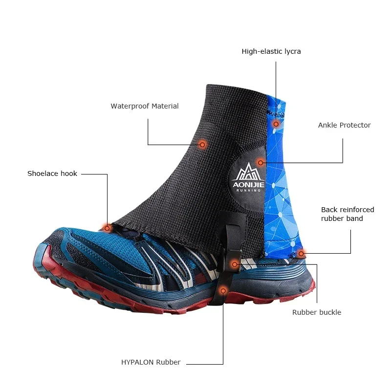 AONIJIE E941 Polainas de trilh - Trail Running Gaiter avaliação e preço